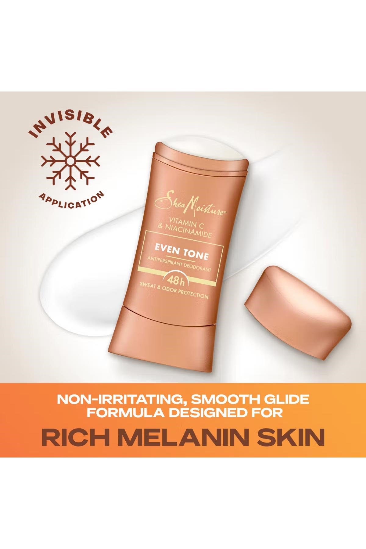 Shea Moisture Vitamin C & Niacinamide Even Tone Antiperspirant Stick Deodorant 74GR