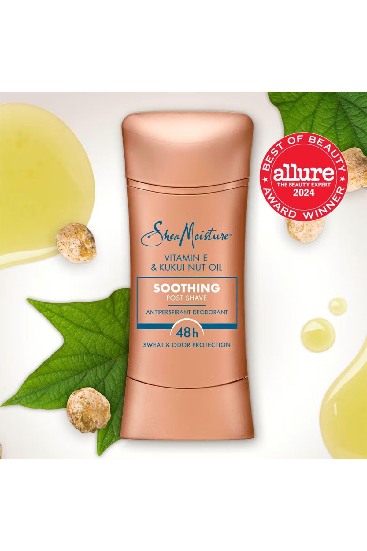 Shea Moisture Vitamin E & Kukui Nut Oil Soothing Antiperspirant Stick Deodorant 74GR