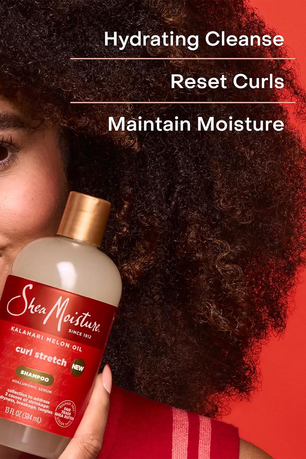 SheaMoisture Curl Stretch Nemlendirici ve Şekillendirmeye Hazırlayan Şampuan 384ML
