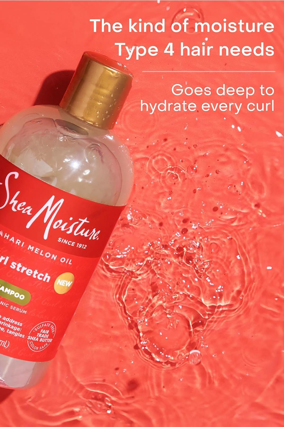 SheaMoisture Curl Stretch Nemlendirici ve Şekillendirmeye Hazırlayan Şampuan 384ML