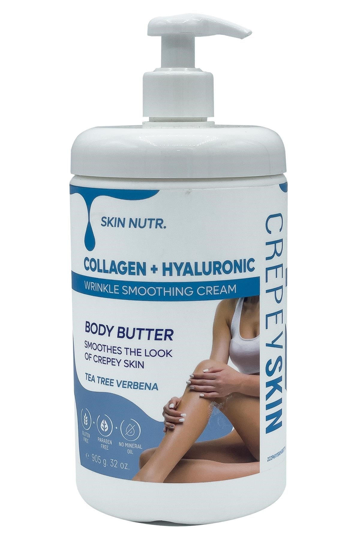 Skin Nutr Collagen + Hyaluronic Kırışıklık Karşıtı Vücut Kremi 905GR