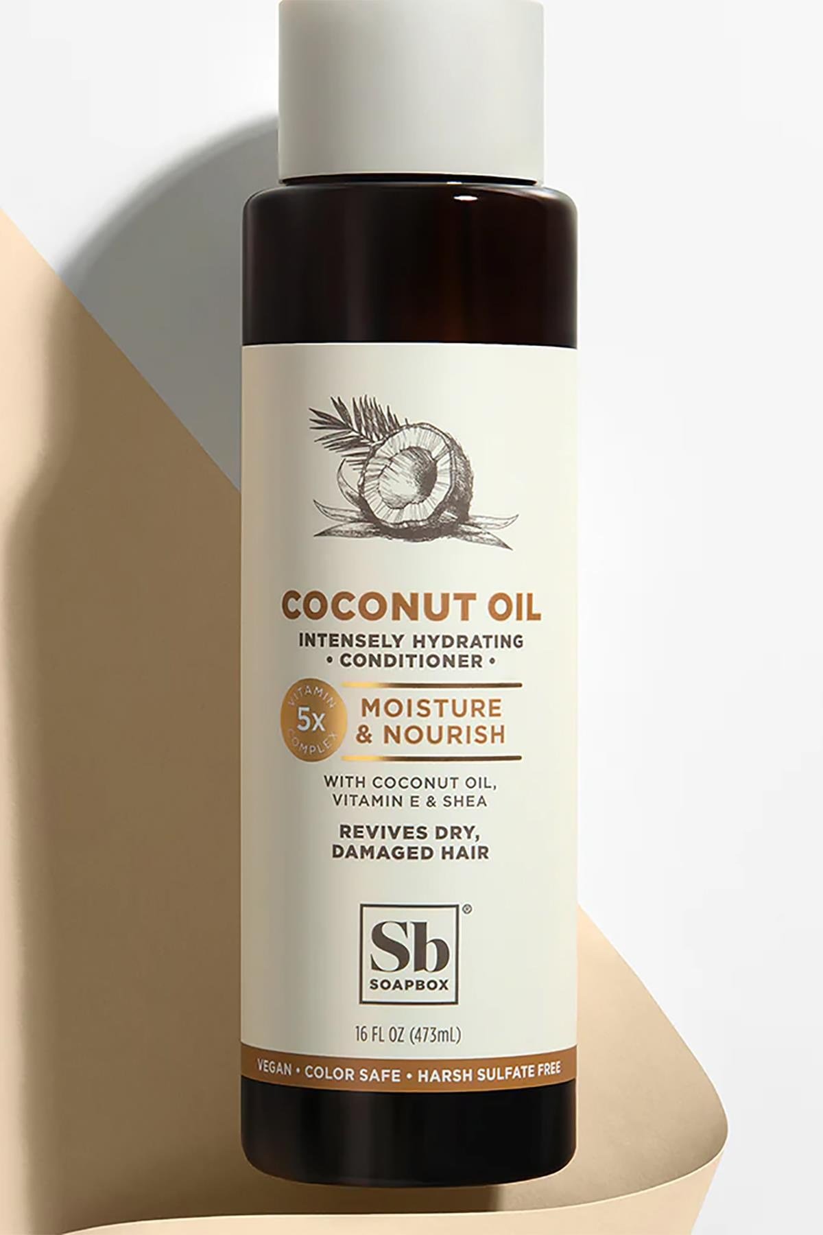 Soapbox Hindistan Cevizi Yağı Nemlendirici ve Besleyici Saç Kremi 473ML
