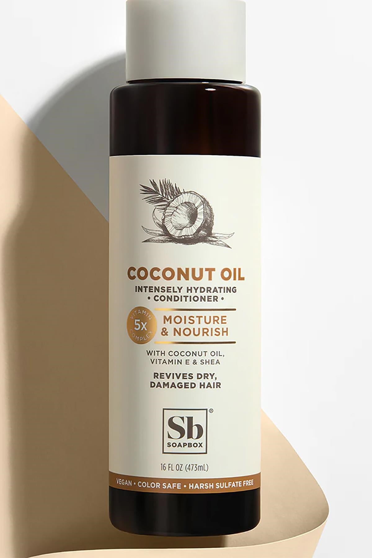Soapbox Hindistan Cevizi Yağı Nemlendirici ve Besleyici Saç Kremi 473ML
