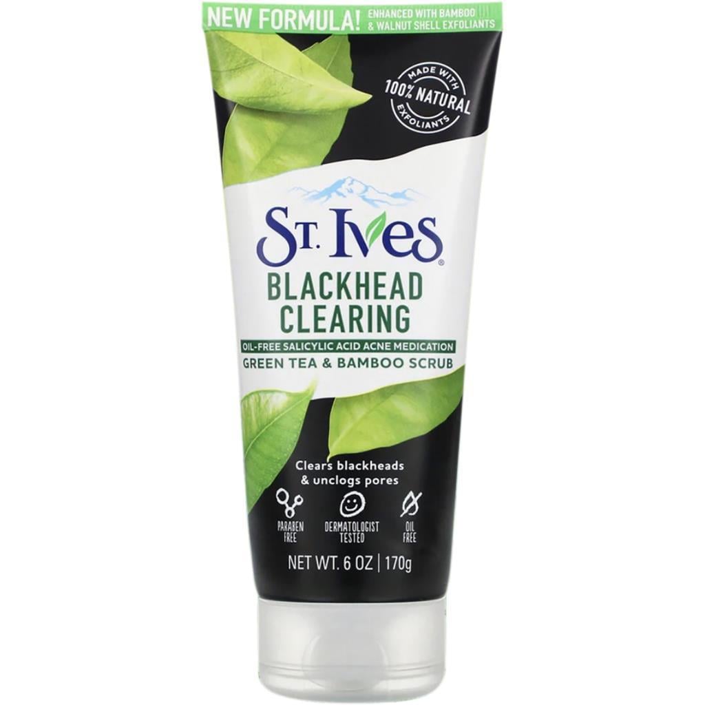 ST. Ives Siyah Nokta Temizleyici Yeşil Çay Scrub 170GR