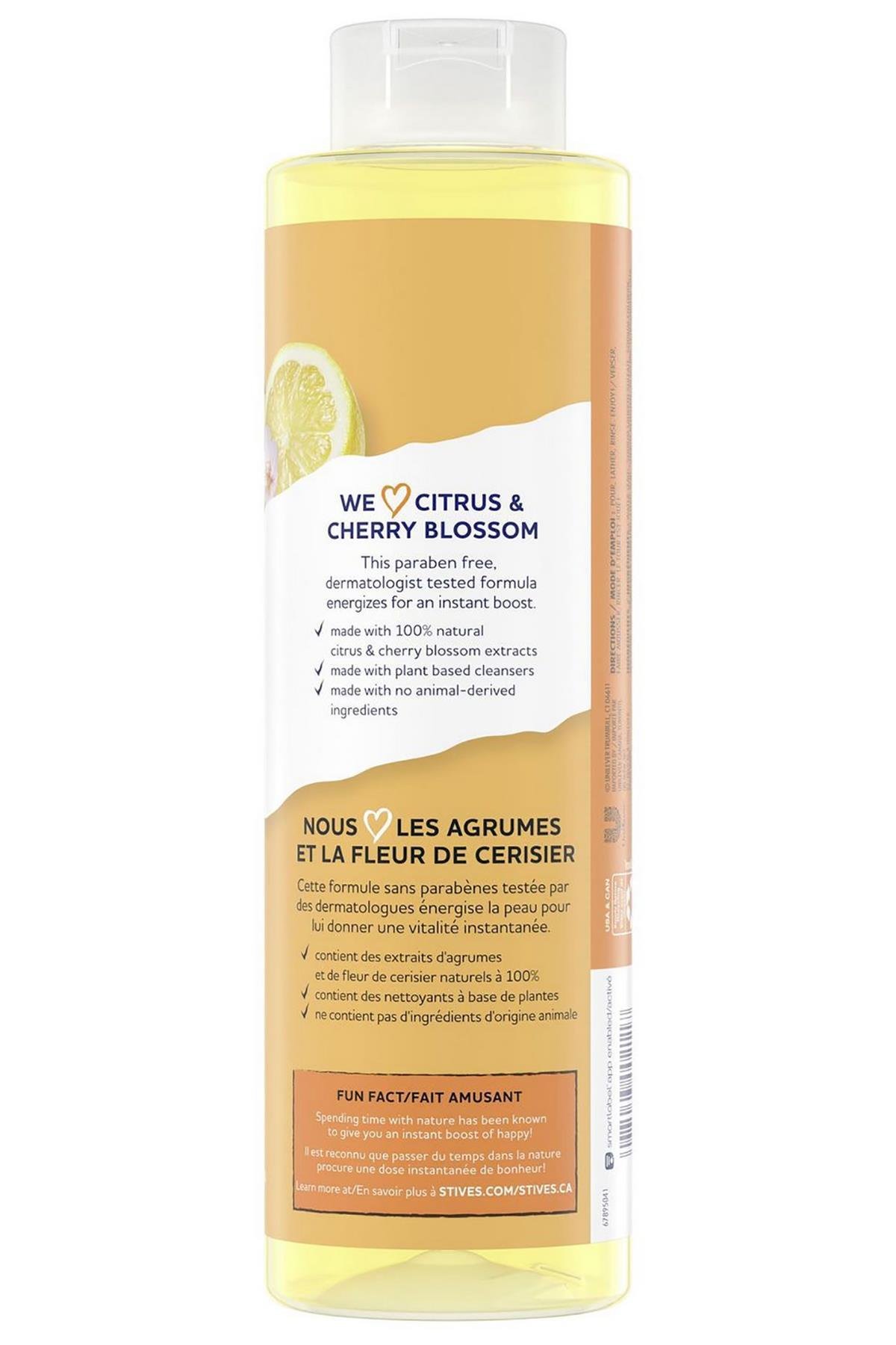 ST.Ives Narenciye & Kiraz Çiçeği Özlü Vücut Şampuanı 650ML