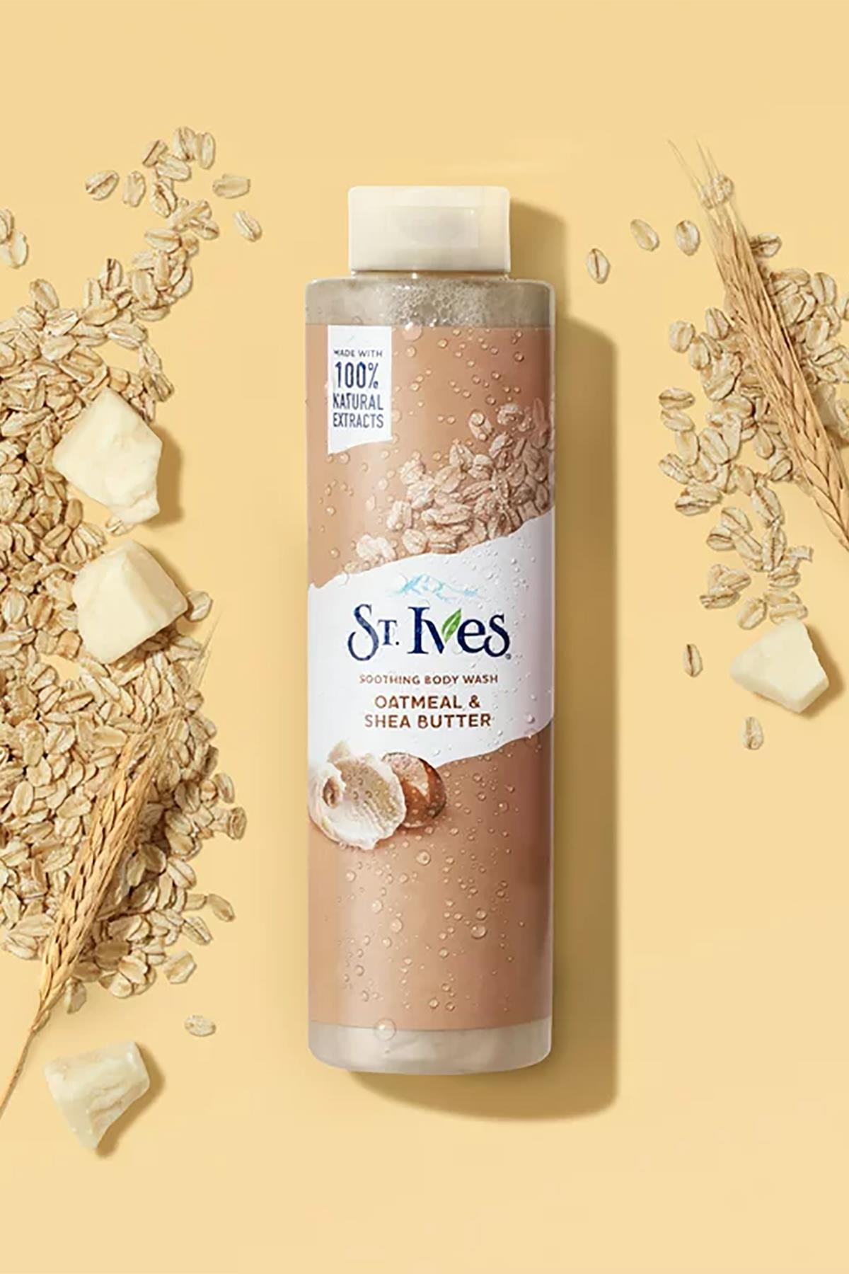 ST.Ives Yulaf Ezmesi ve Shea Yağı Özlü Yatıştırıcı Vücut Şampuanı 650ML