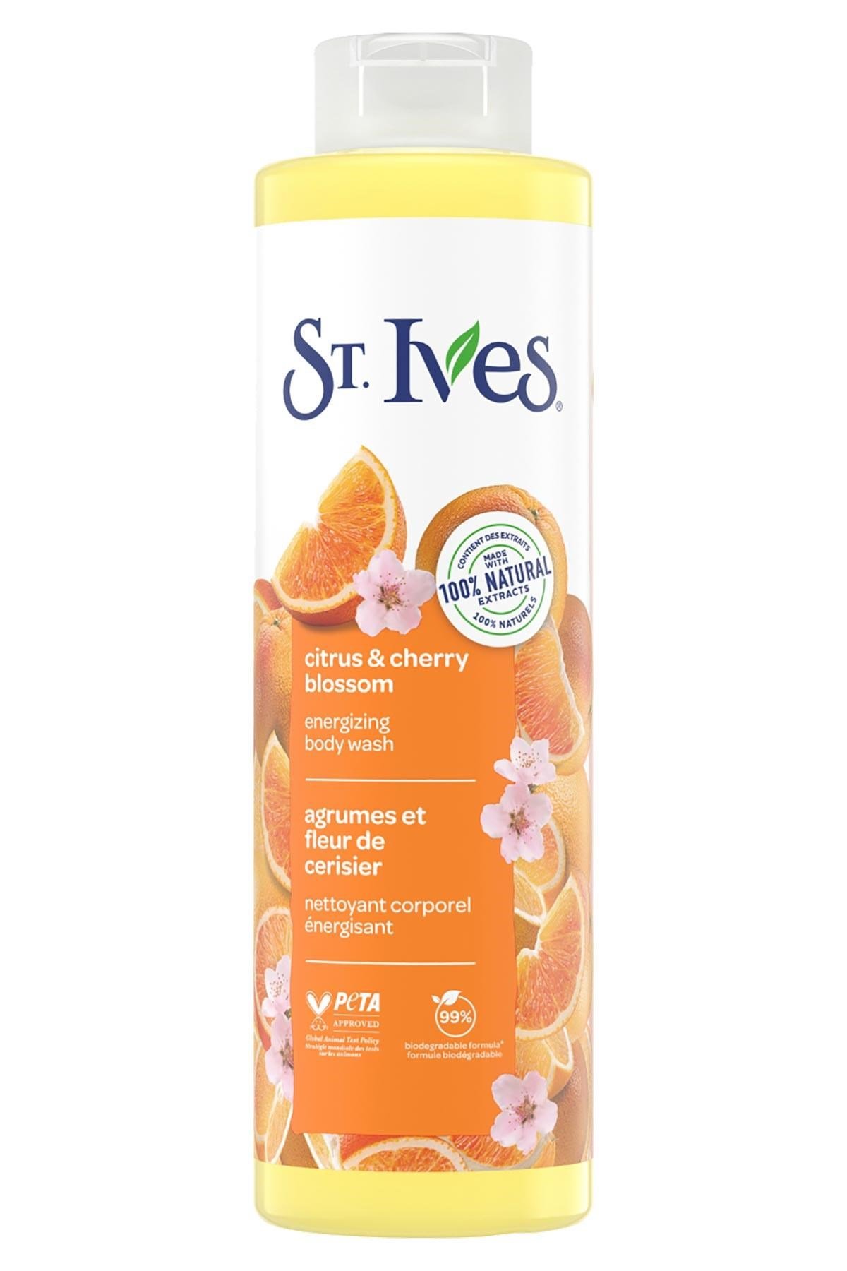 ST.Ives Narenciye & Kiraz Çiçeği Özlü Vücut Şampuanı 650ML