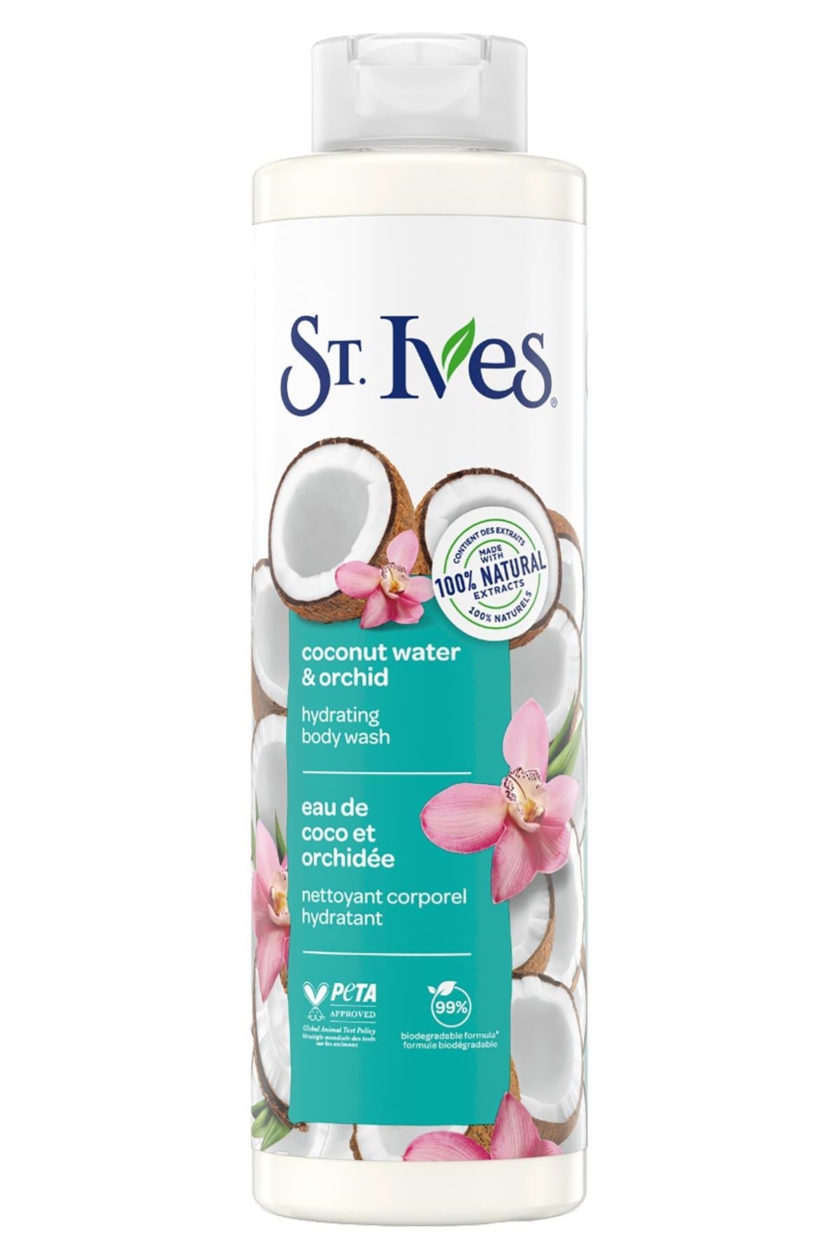 ST.Ives Hindistan Cevizi Suyu ve Orkide Özlü Nemlendirici Vücut Şampuanı 650ML