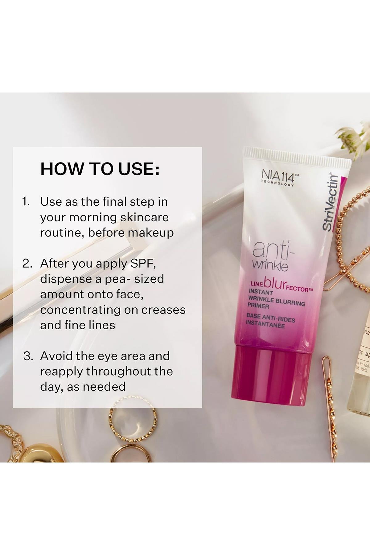 StriVectin Anti-Wrinkle Line BlurFector Primer Makyaj Bazı 30ML