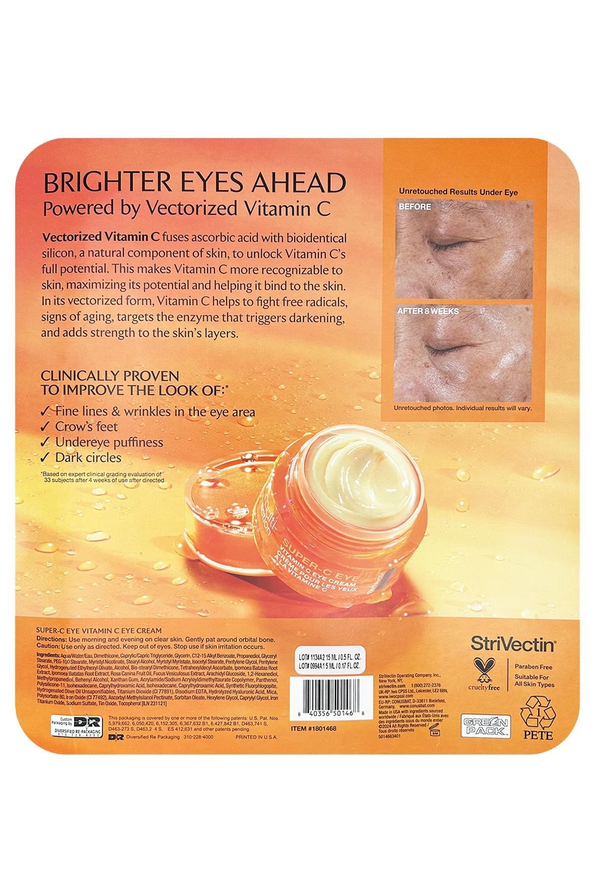StriVectin Super-C Vitamin C Göz Kremi İkili Set 15ML+5ML