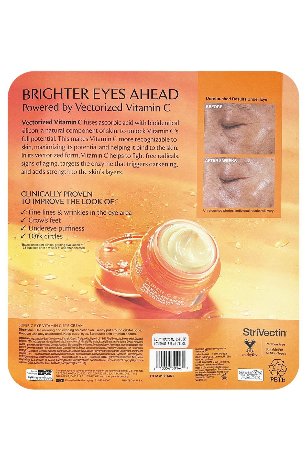 StriVectin Super-C Vitamin C Göz Kremi İkili Set 15ML+5ML