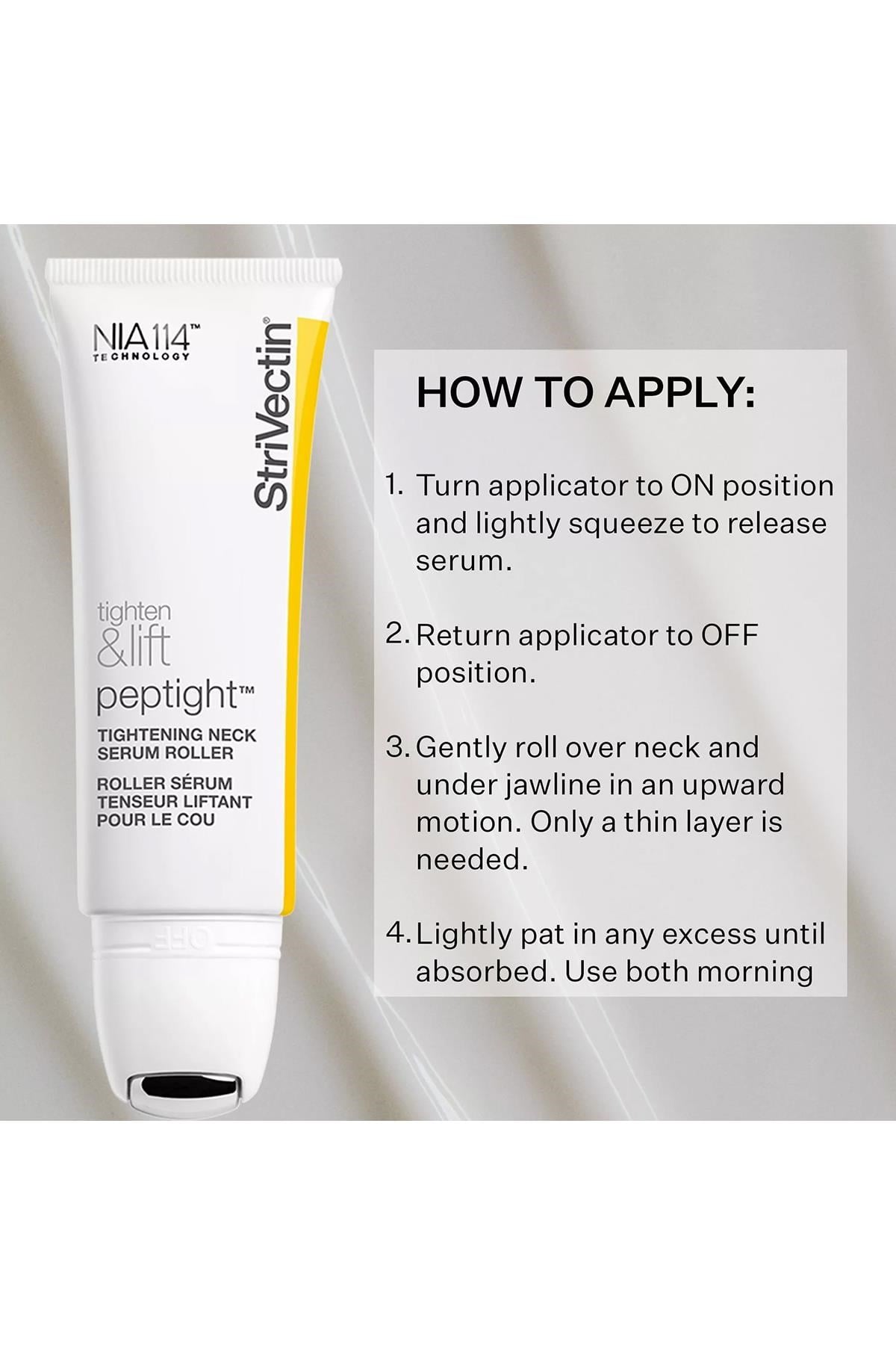 StriVectin Tighten & Lift Peptight Boyun ve Çene Hattı Sıkılaştırıcı Serum Roller 50ML