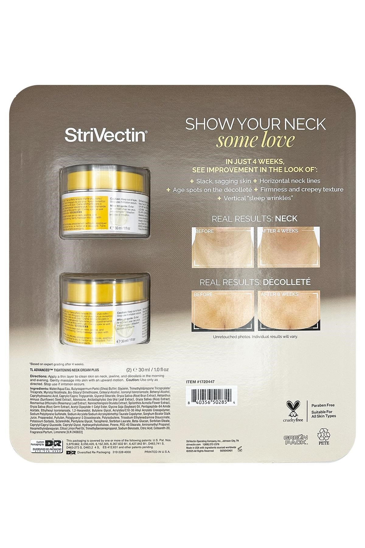 StriVectin TL Advanced Sıkılaştırıcı Boyun Kremi Set 2x30ML