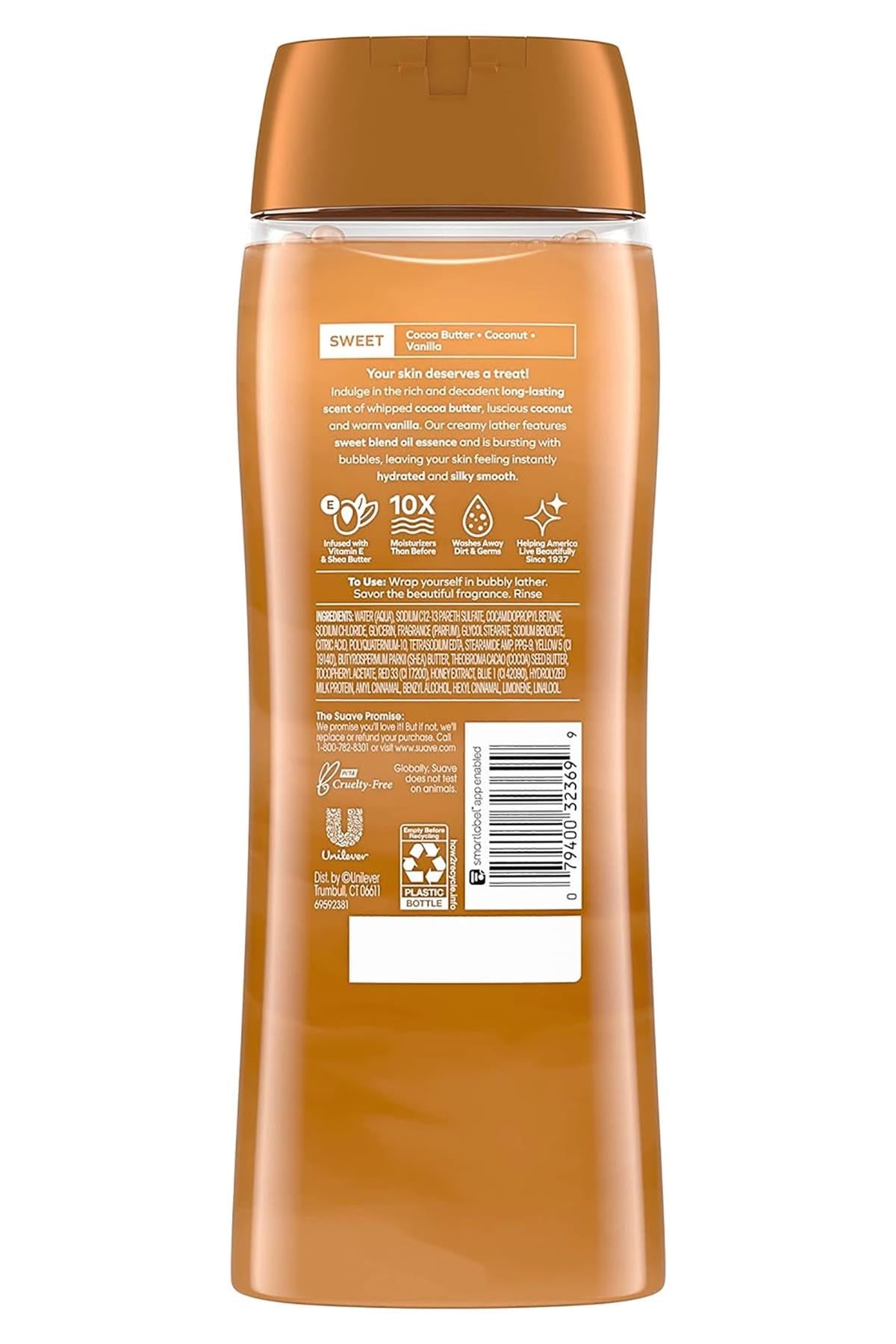 Suave Cocoa Butter & Shea Duş Jeli 532ML