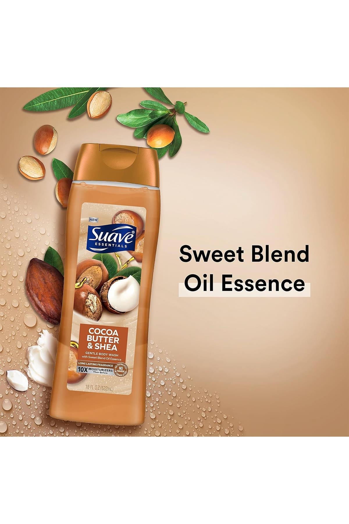 Suave Cocoa Butter & Shea Duş Jeli 532ML
