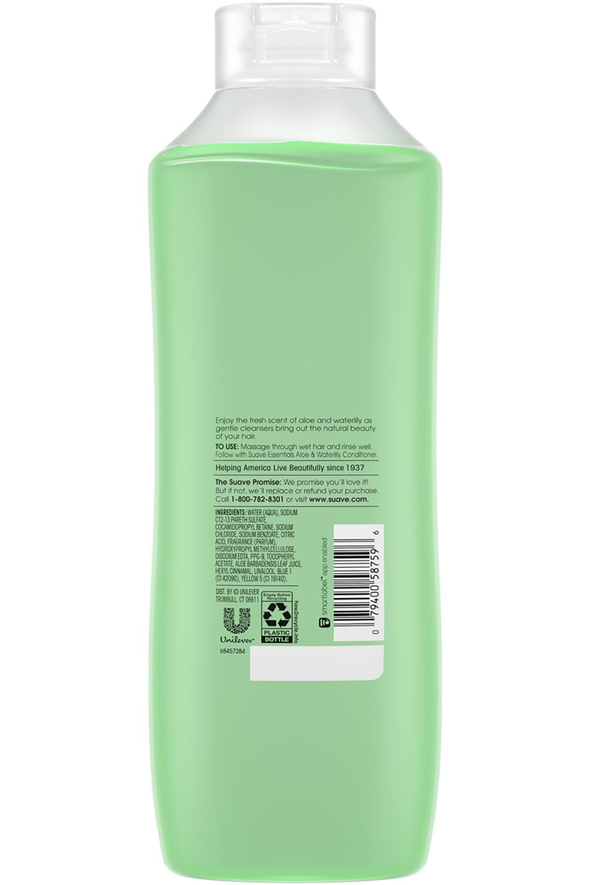 Suave Essentials Aloe ve Nilüfer Yumuşaklık Şampuanı 887ML