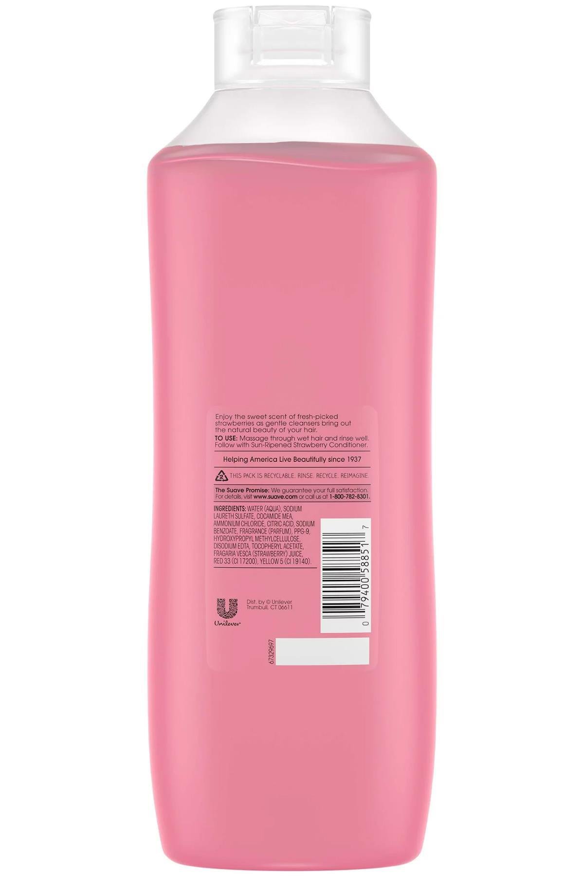 Suave Essentials Çilek Kokulu Enerji Şampuanı 887ML