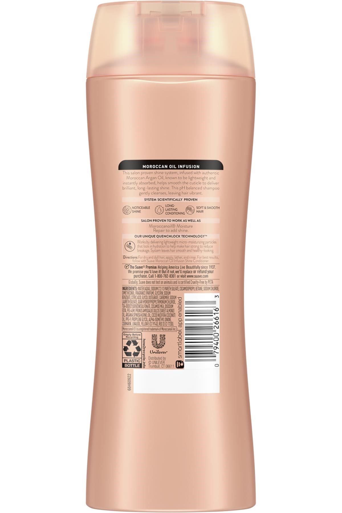 Suave Fas Argan Yağlı Parlaklık Şampuanı 373ML