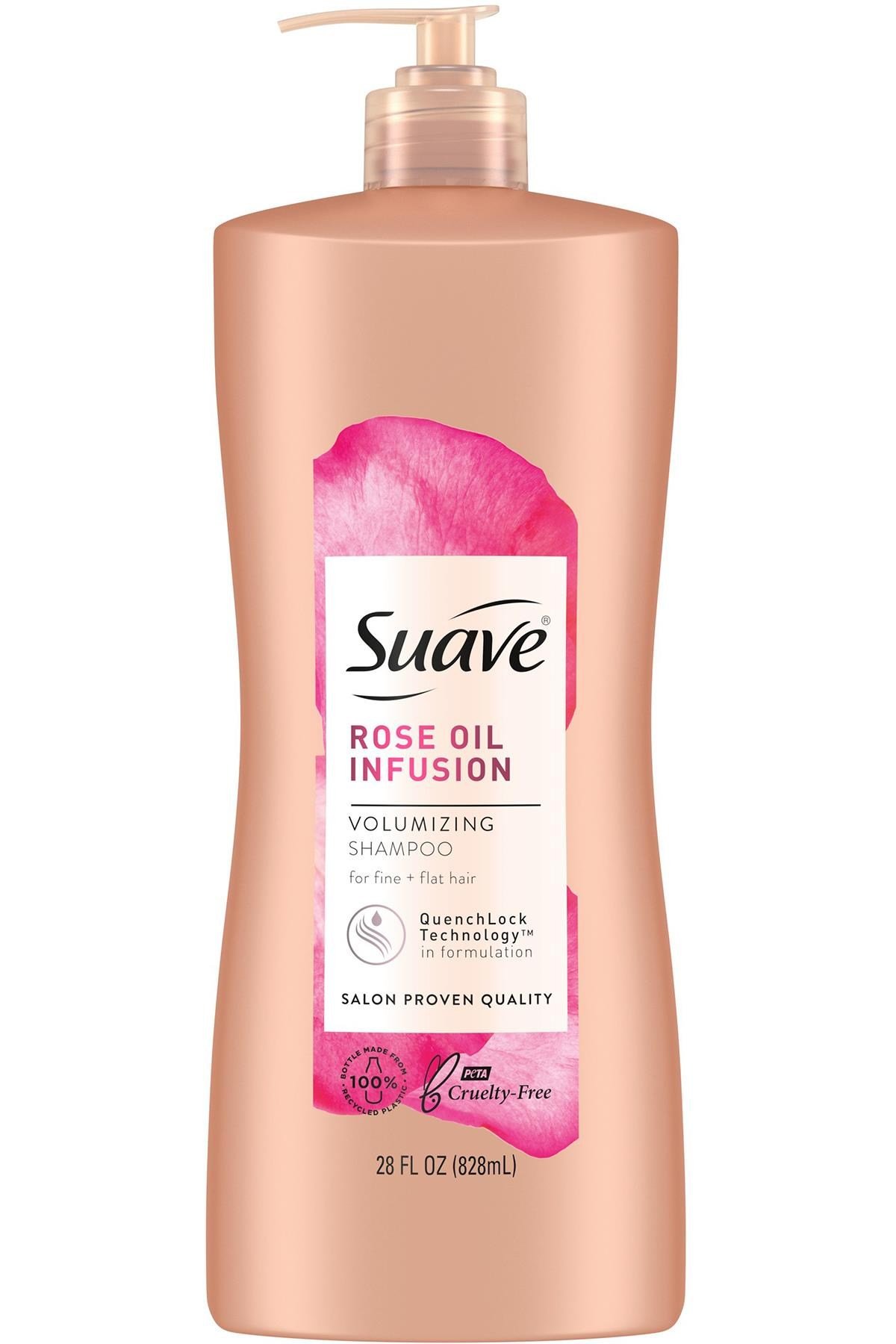 Suave Gül Yağı Hacim Şampuanı 828ML