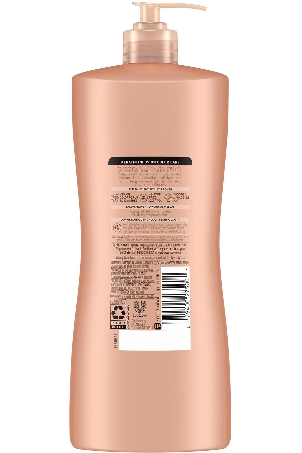 Suave Keratin Infusion Renk Bakım Şampuanı 828ML
