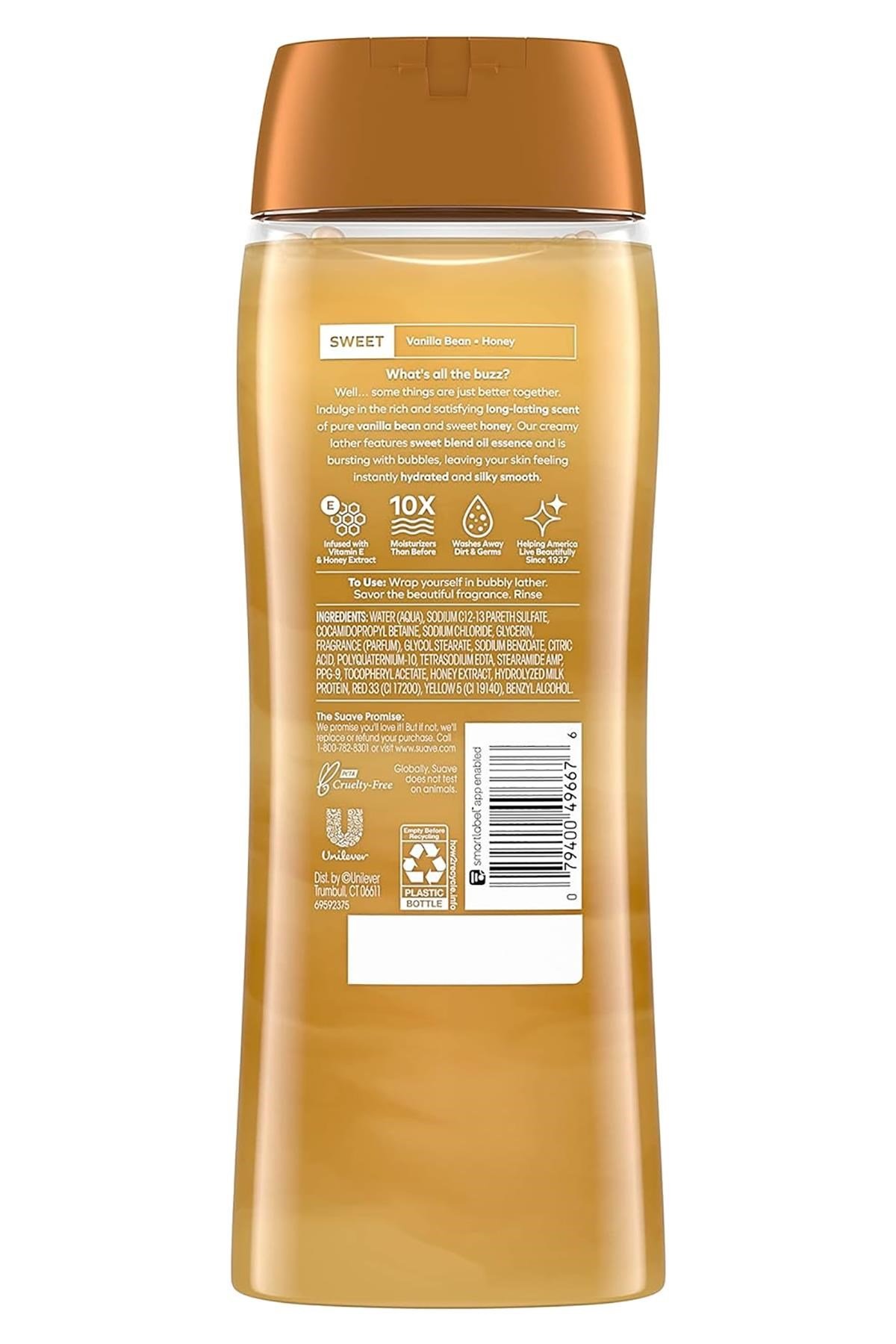 Suave Milk & Honey Duş Jeli 532ML