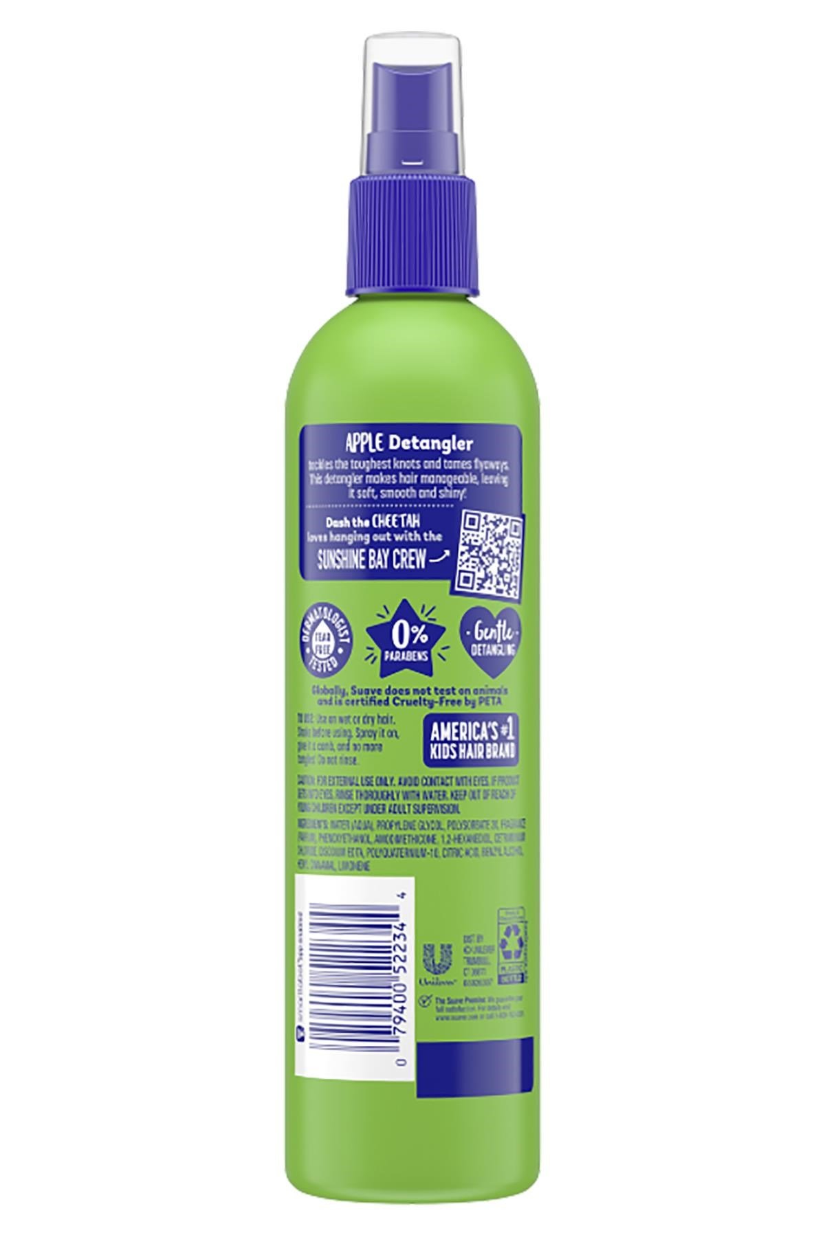 Suave Silly Apple Çocuklar İçin Elma Kokulu Dolaşık Saç Açıcı Sprey 295ML