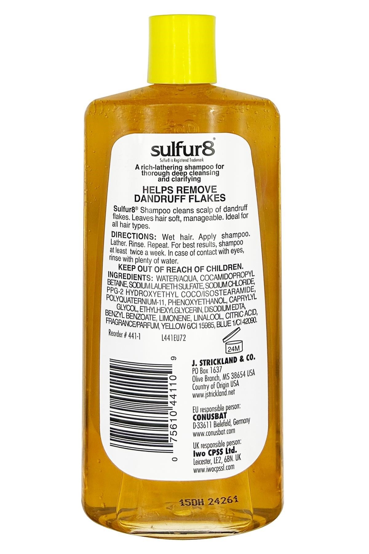 Sulfur8 Kepek Karşıtı Arındırıcı Şampuan 340ML