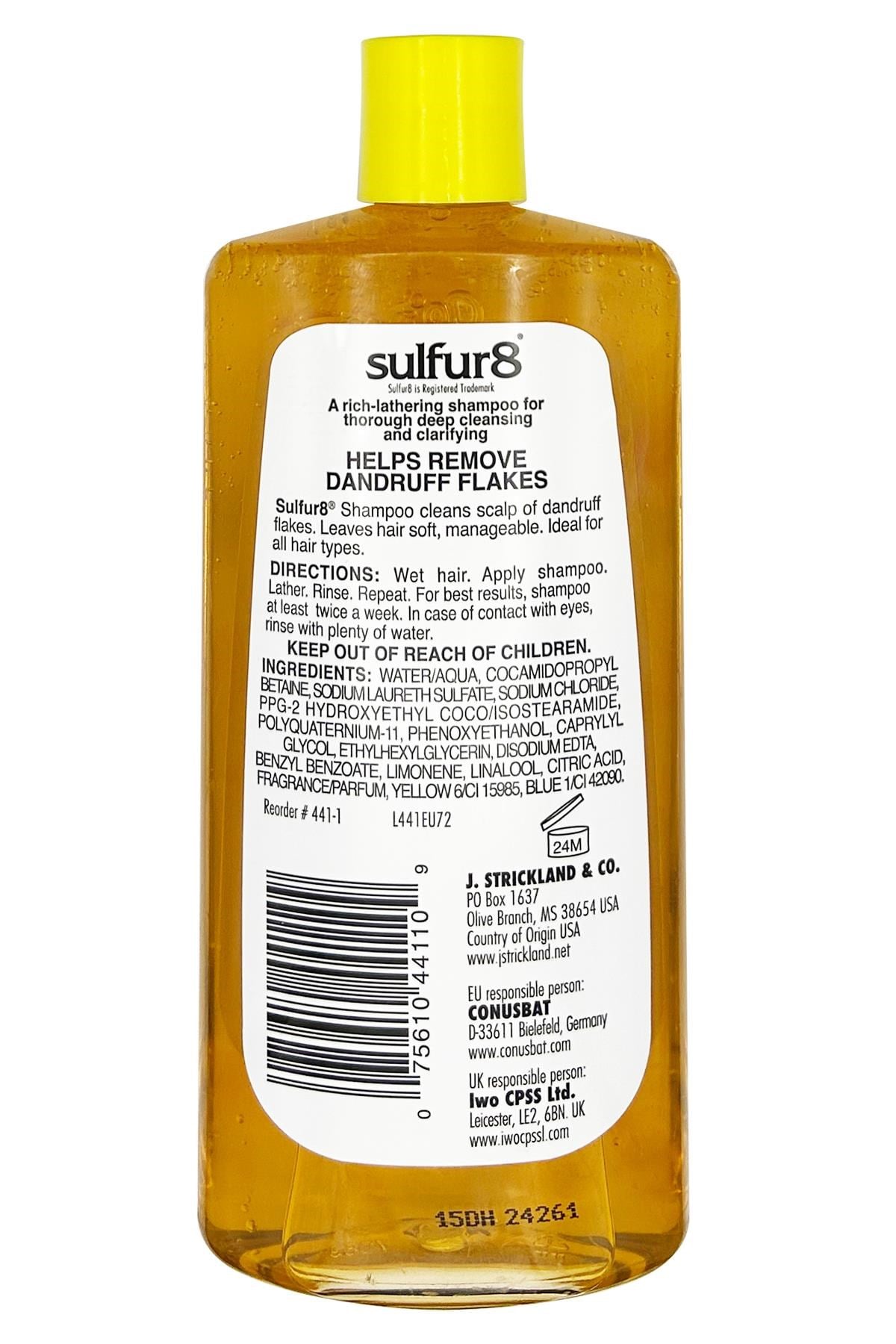 Sulfur8 Kepek Karşıtı Arındırıcı Şampuan 340ML