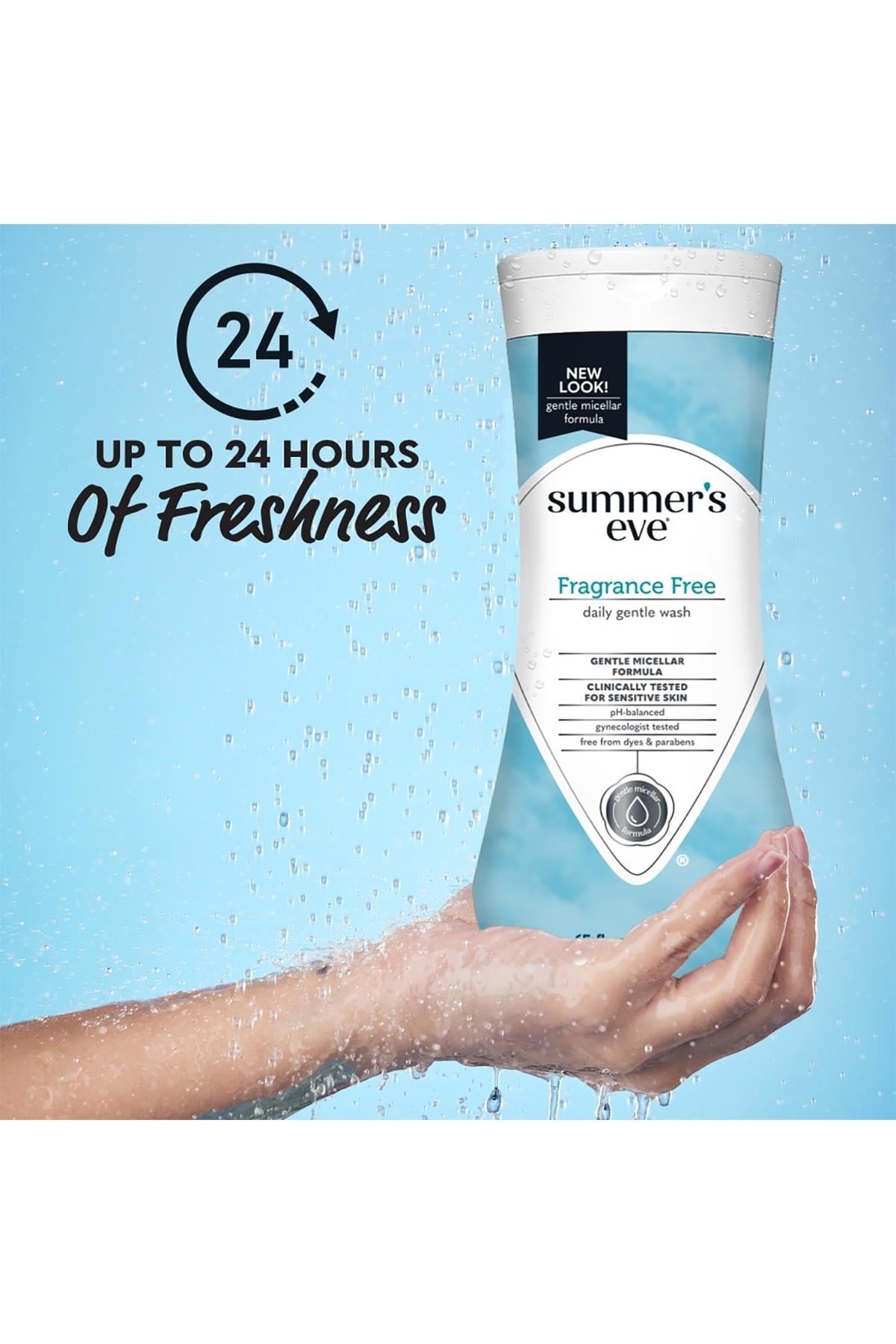 Summer's Eve Fragrance Free Özel Bölge İntim Yıkama Jeli 444ML
