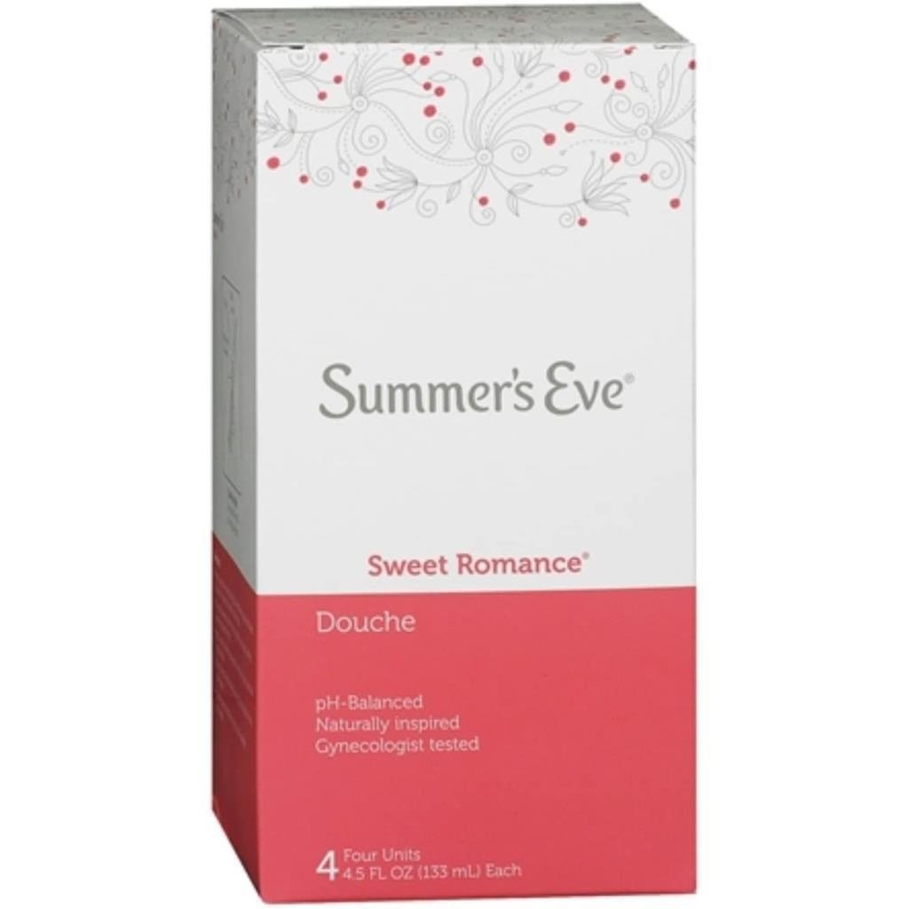Summer's Eve Sweet Romance Özel Bölge Temizleyici 4lü Paket