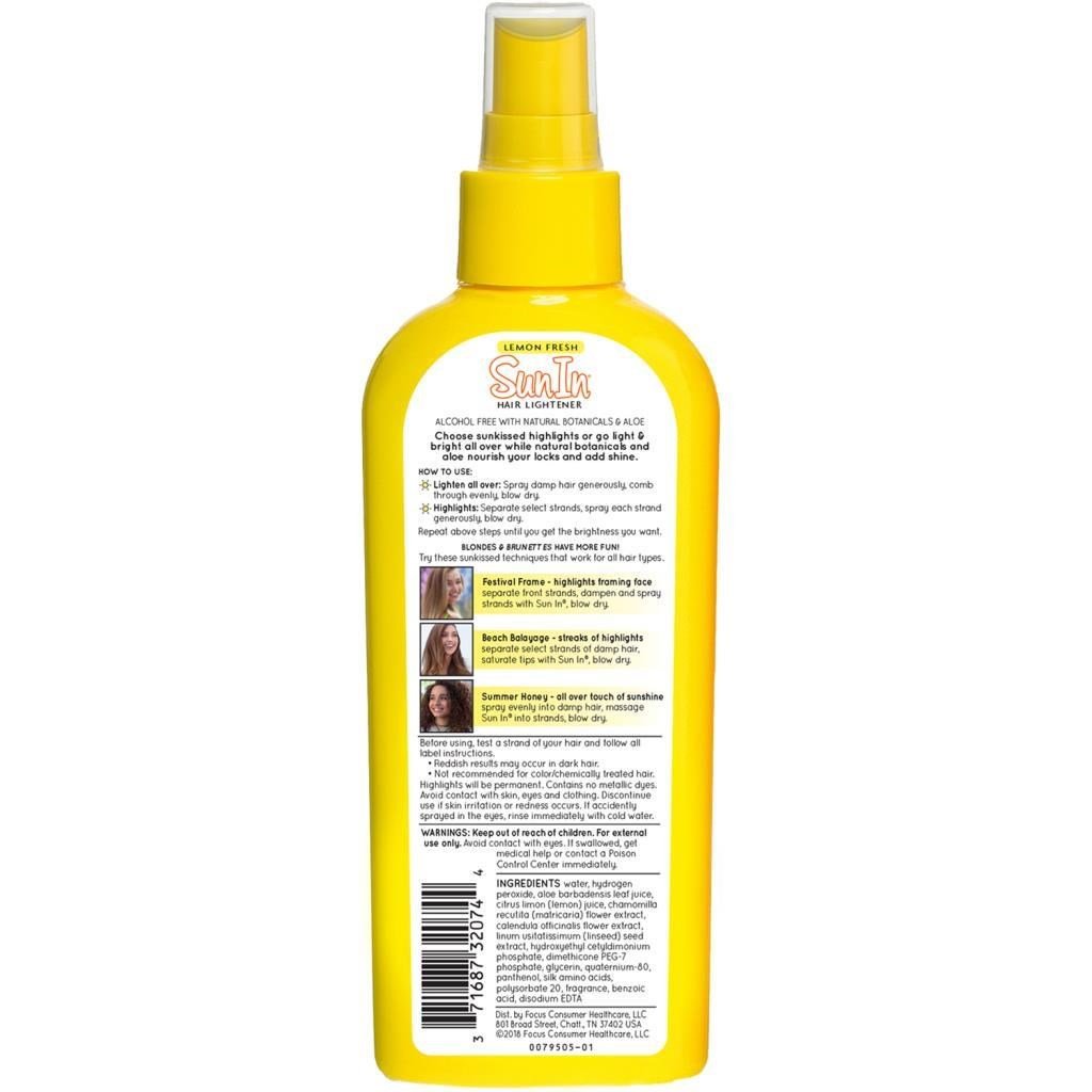 Sun In Lemon Fresh Saç Rengi Açıcı Sprey 138ML