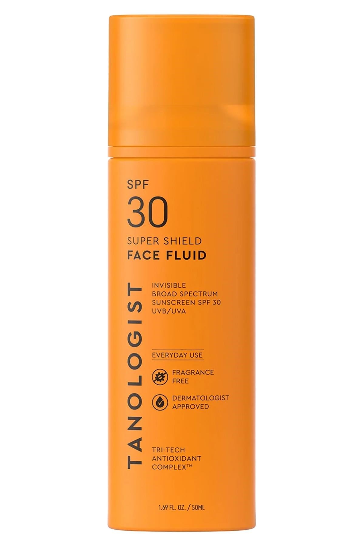 Tanologist Super Shield Face Fluid SPF30 Güneş Koruyucu Yüz Losyonu 50ML