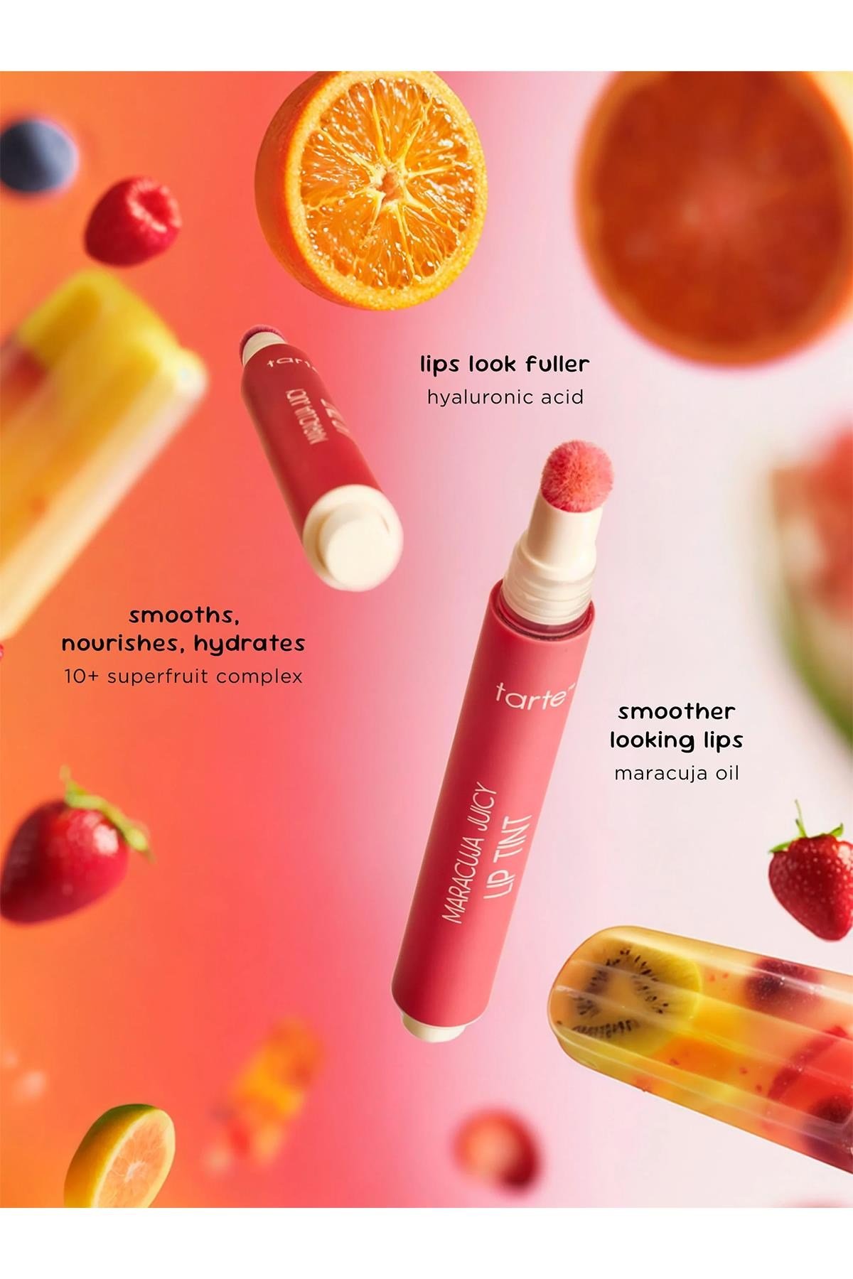 Tarte Maracuja Juicy Sünger Uçlu Dudak Renklendirici Lolli 2.6ML