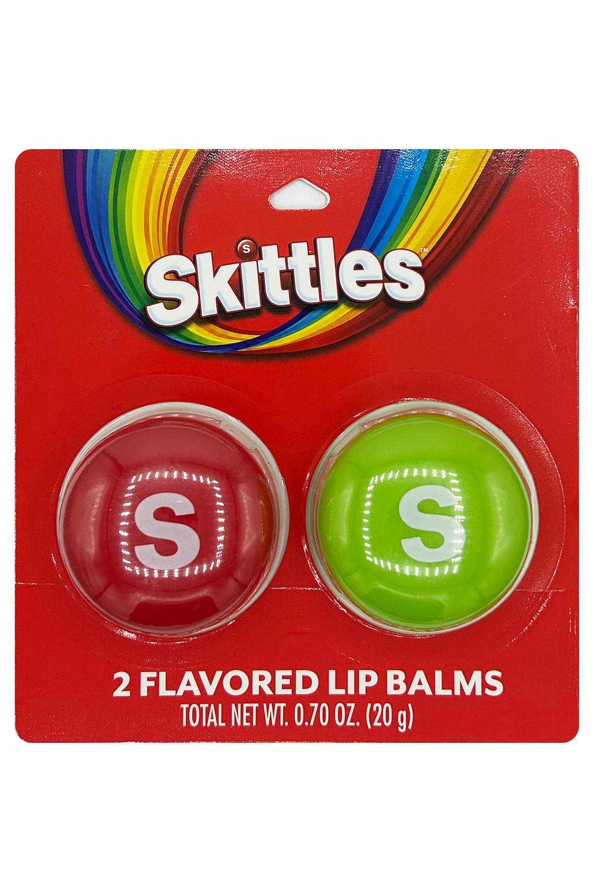 Taste Beauty Skittles Lip Balm Dudak Balsamı Çeşit Paketi 2 Adet