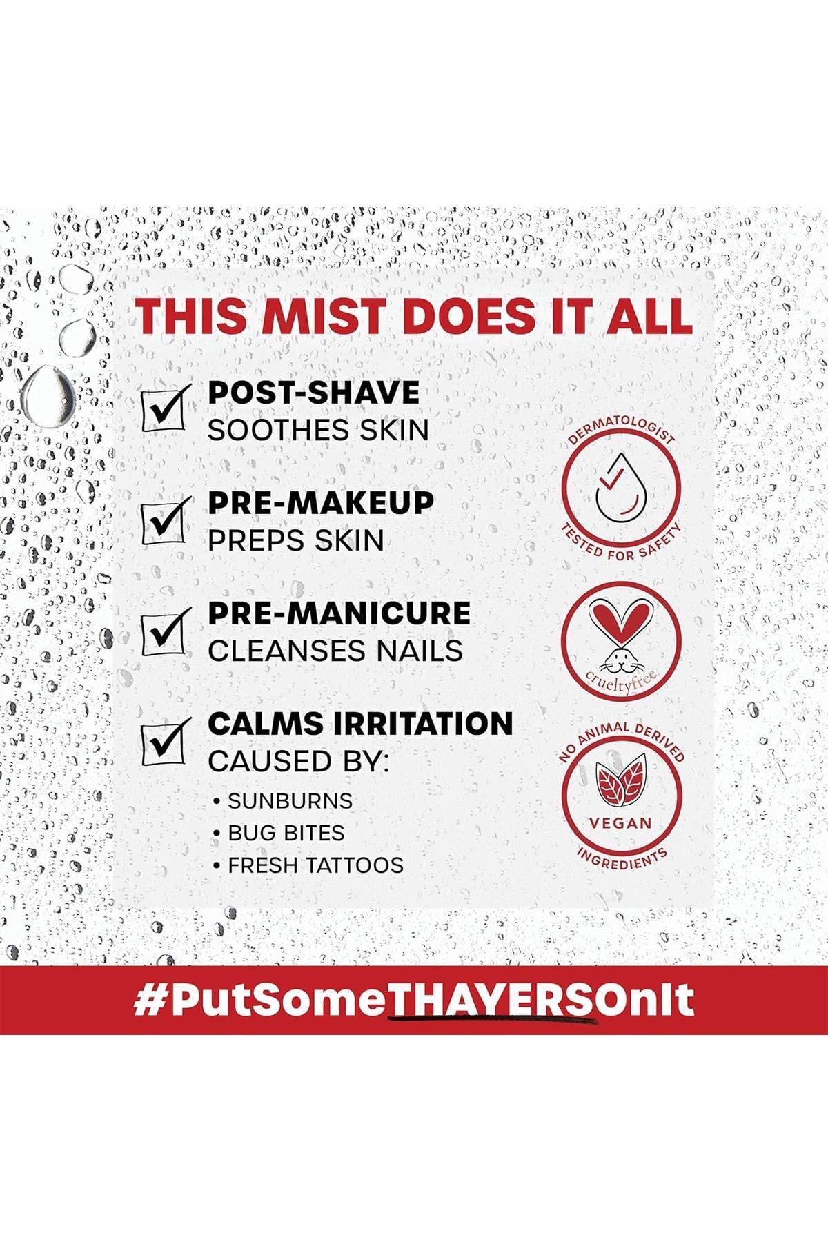 Thayers Cadı Fındığı ve Gül Yaprağı Yüz Spreyi 89ML