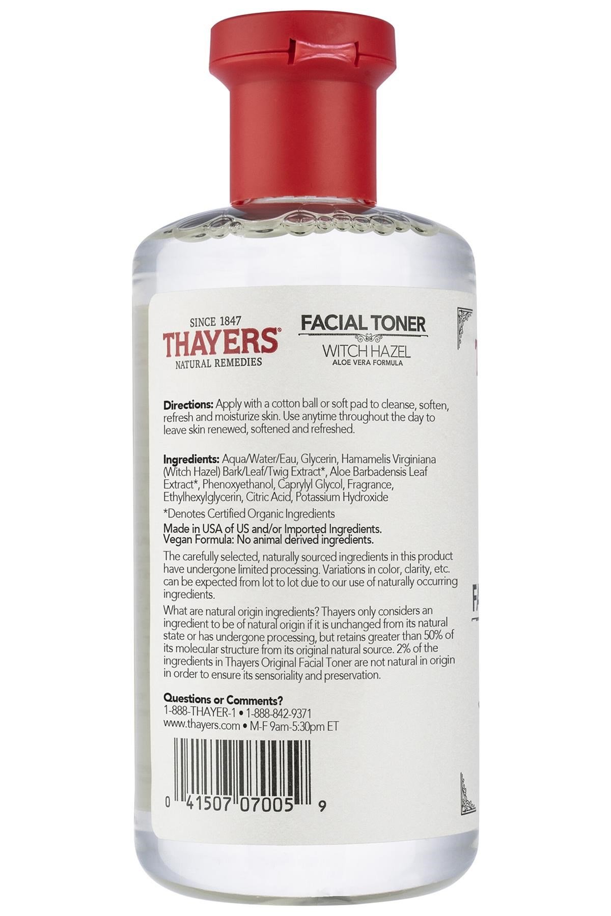 Thayers Original Cadı Fındığı Yüz Toniği 355ML
