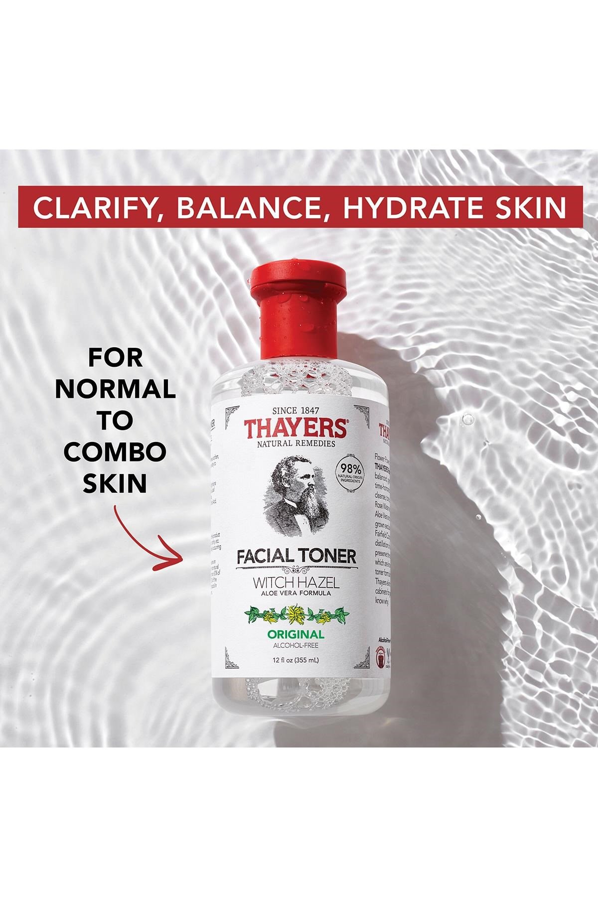 Thayers Original Cadı Fındığı Yüz Toniği 355ML