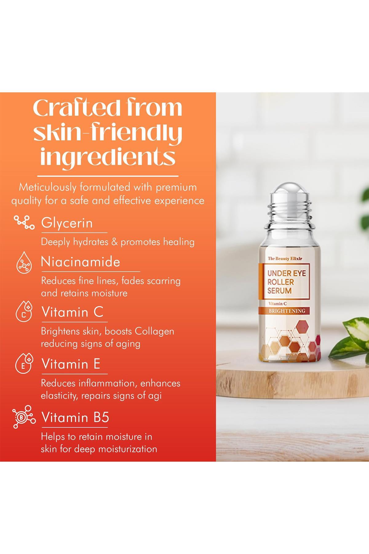 The Beauty Elixir Vitamin C Göz Altı Roller Serum 50ML