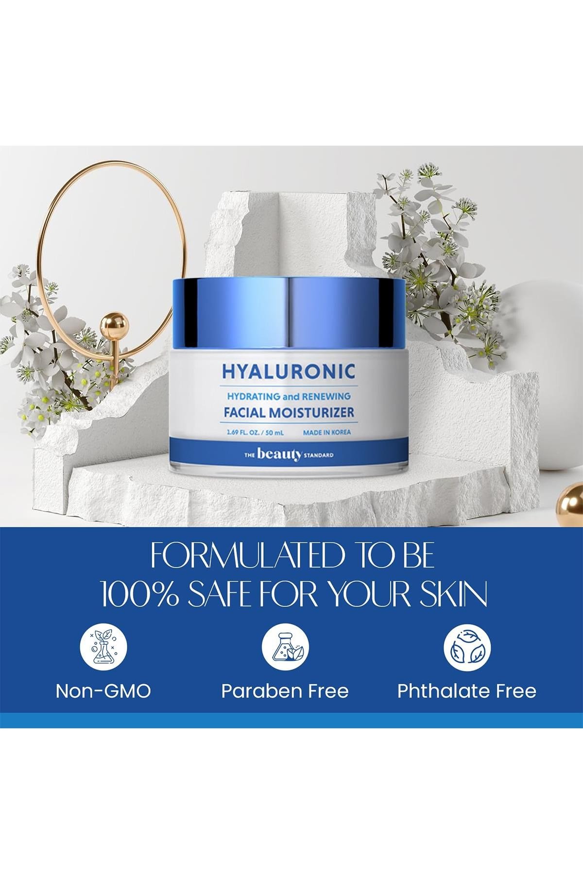 The Beauty Standard Hyaluronic Nemlendirici Yüz Kremi 50ML