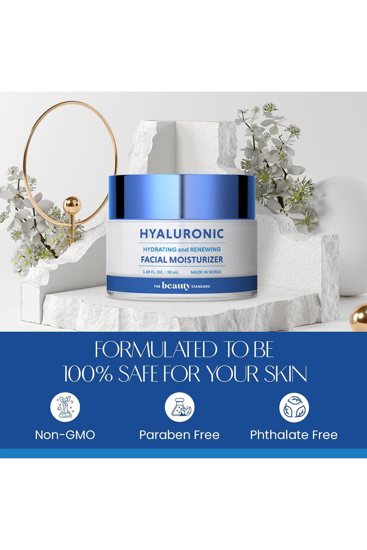 The Beauty Standard Hyaluronic Nemlendirici Yüz Kremi 50ML