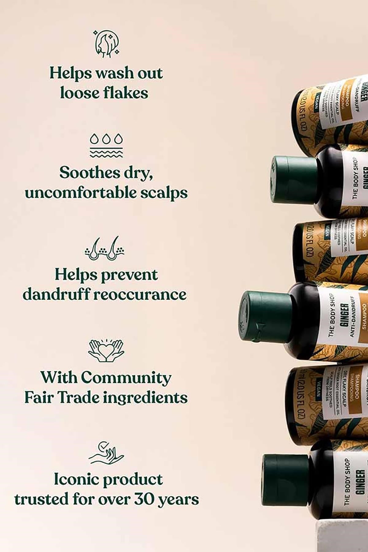 The Body Shop Zencefil Özlü Kepek Karşıtı Şampuan 400ML