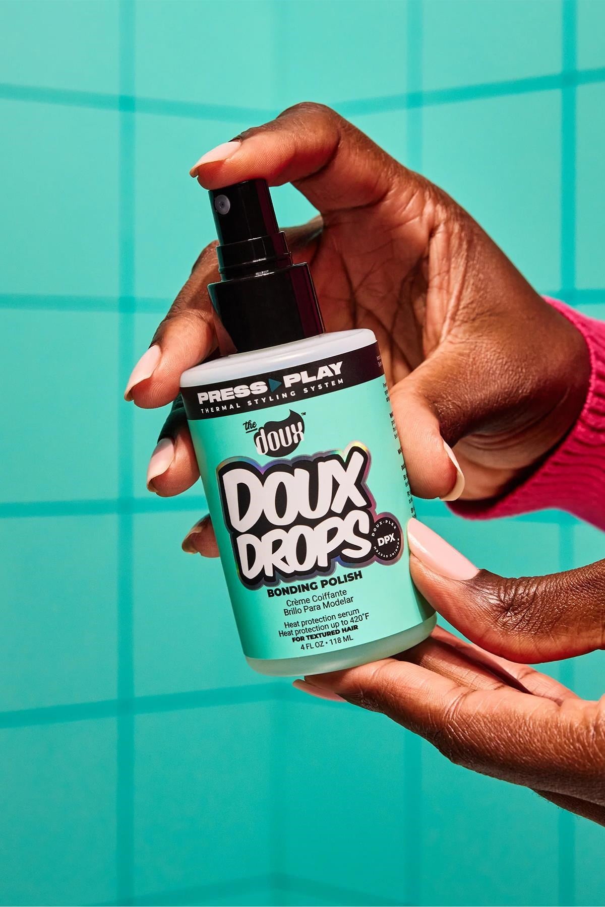 The Doux Doux Drops Parlatıcı ve Isı Koruyucu Saç Spreyi 118ML