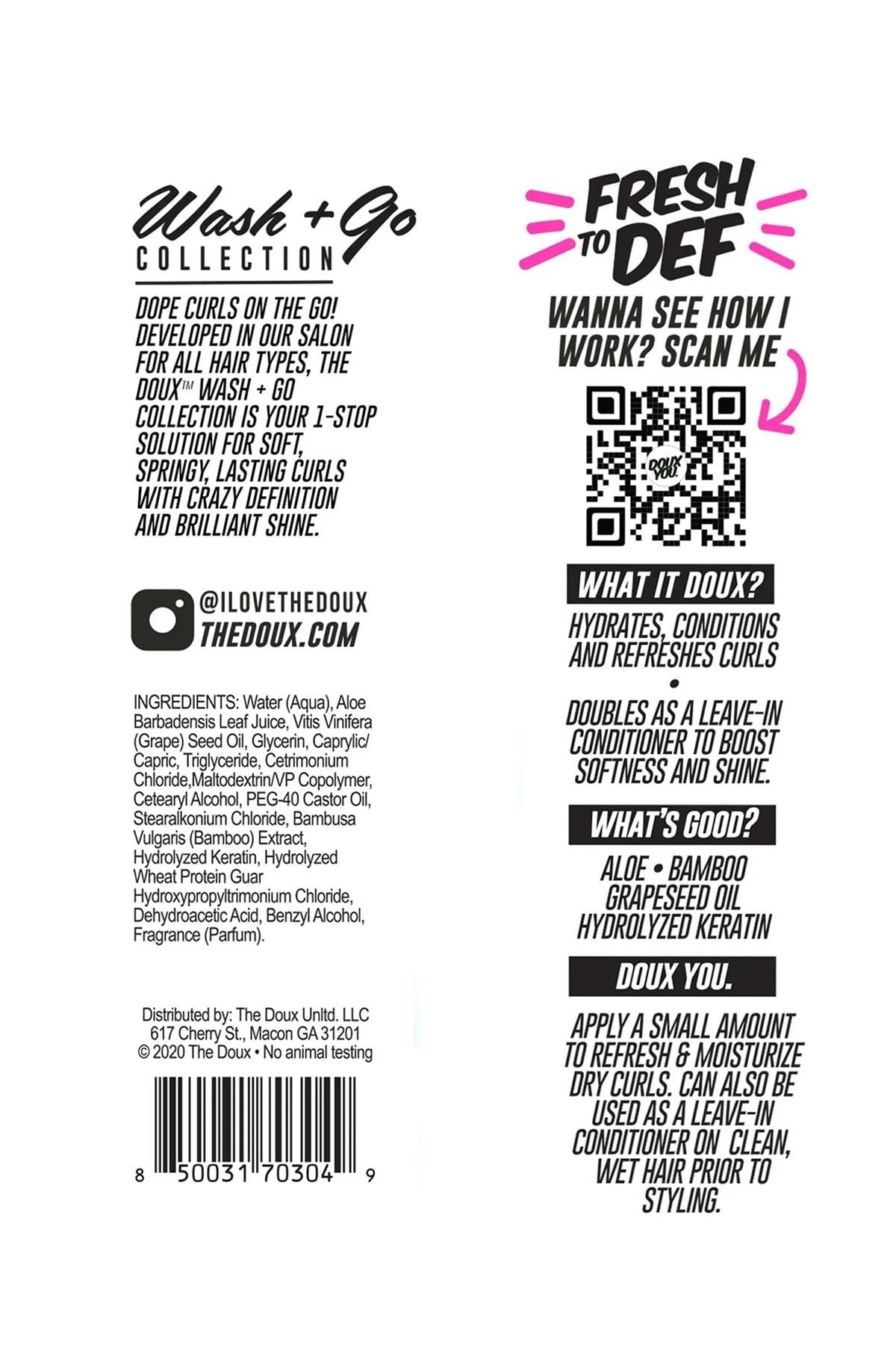 The Doux Fresh To Def Bukle Belirginleştirici Durulanmayan Saç Spreyi 236ML