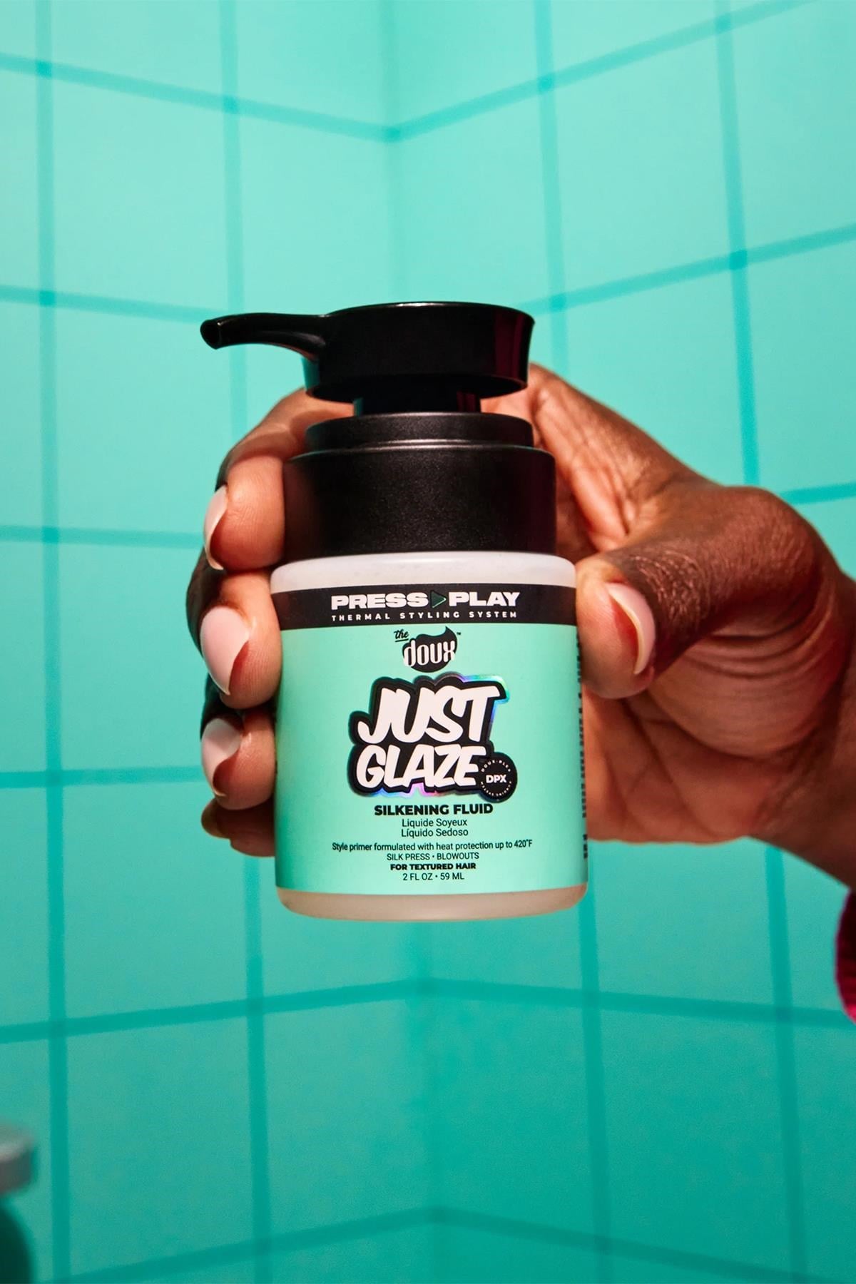 The Doux Just Glaze İpeksi Isı Koruyucu Durulanmayan Saç Bakım Losyonu 59ML
