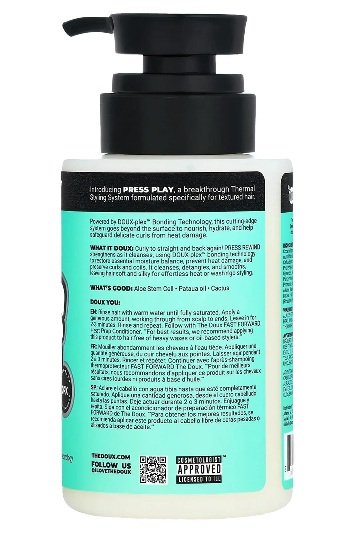 The Doux Press Rewind Bukle Koruyucu Şampuan 236.5ML