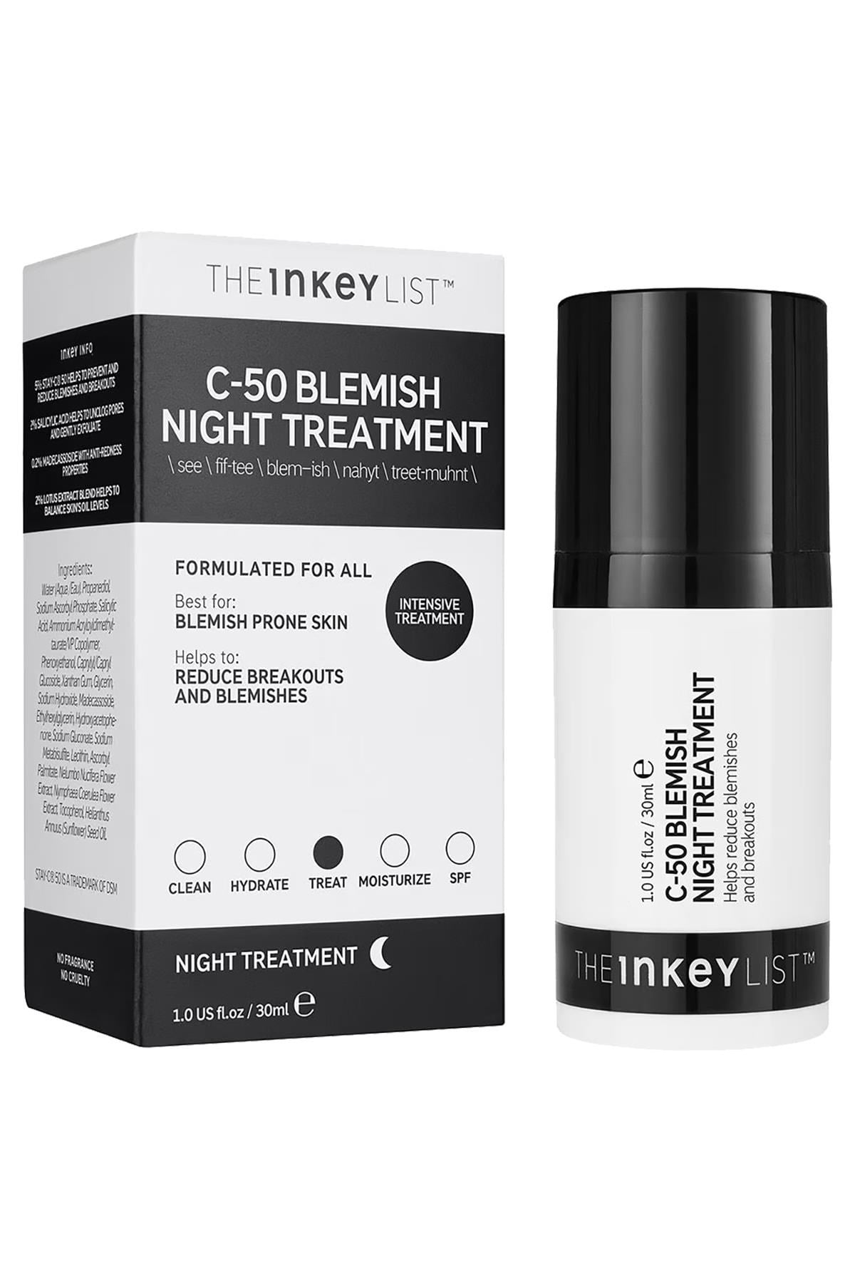 The Inkey List C-50 Leke Karşıtı Gece Bakım Jeli 30ML