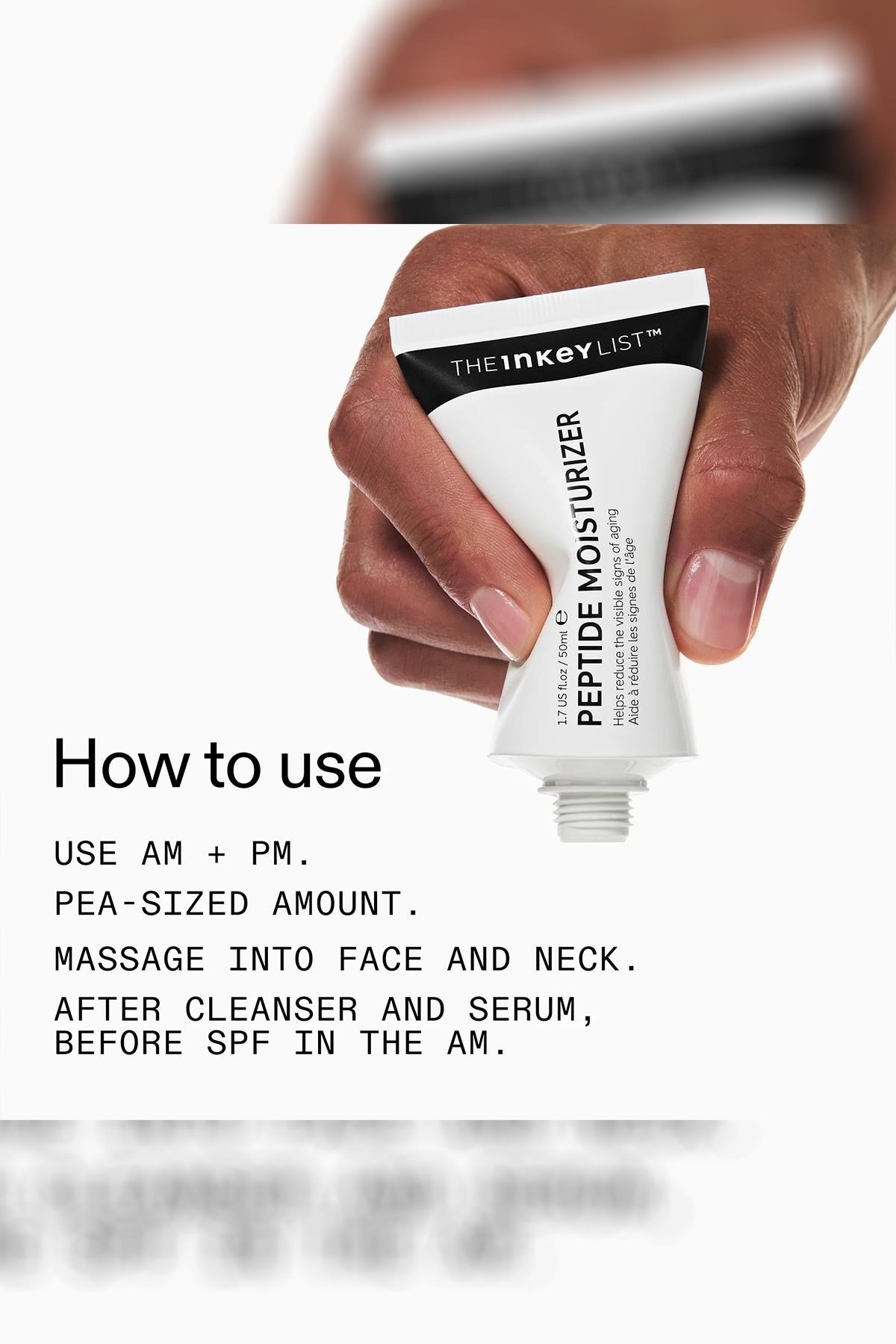 The Inkey List Peptide Moisturizer Nemlendirici Yüz Kremi 50ML