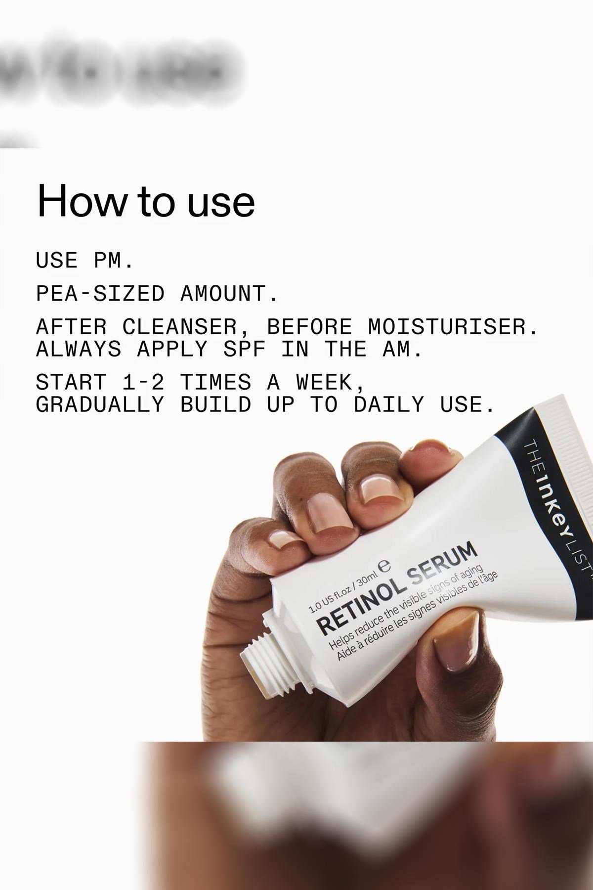 The Inkey List Retinol Yüz Serumu 30ML