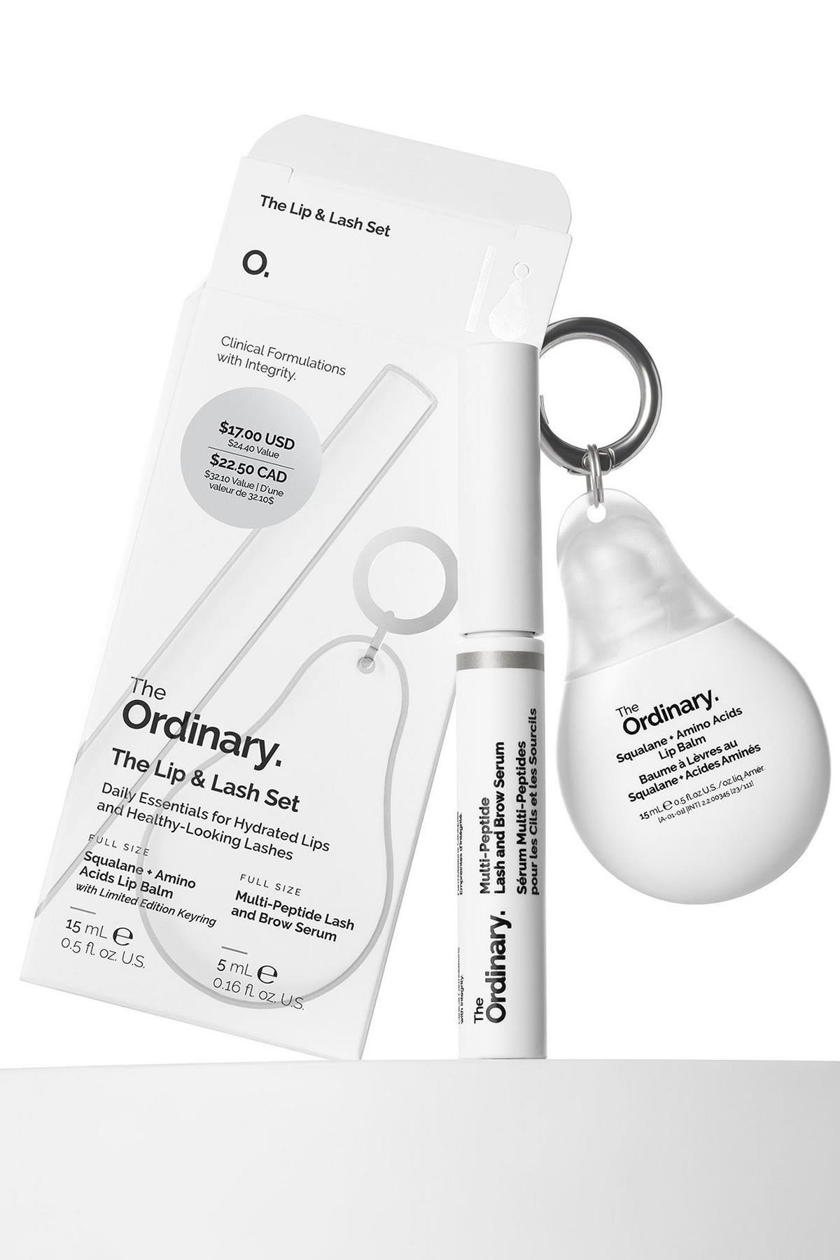The Ordinary Dudak ve Kirpik Bakım Seti 2 Parça