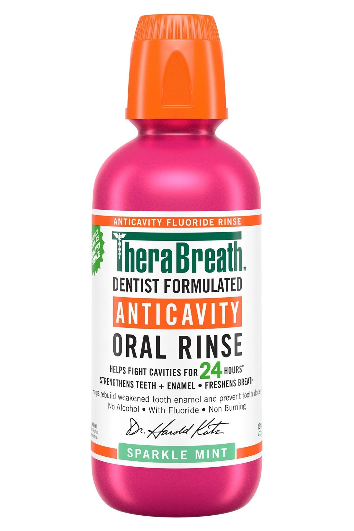 Thera Breath Anticavity Sparkle Mint Ağız Çalkalama Suyu 473ML